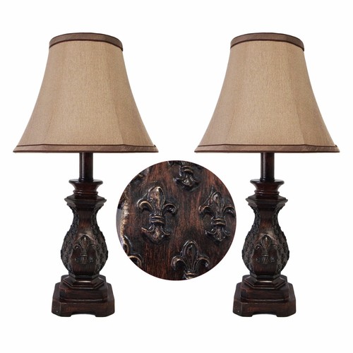 Set 2 traditional dark - 19"h,