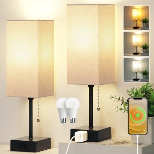 Table lamp for bedroom - 15'',