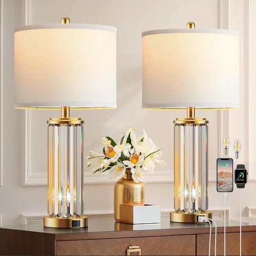 Qimh gold table lamps for - for, pack