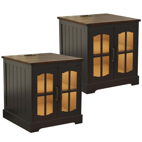 Farmhouse end table - table, 24"