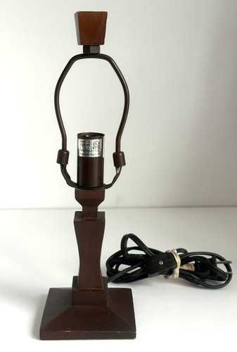 Smal wood lamp - smal, base