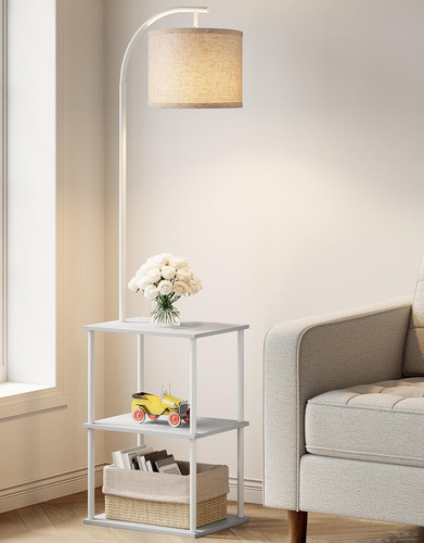 Floor lamp with table night - lamp,