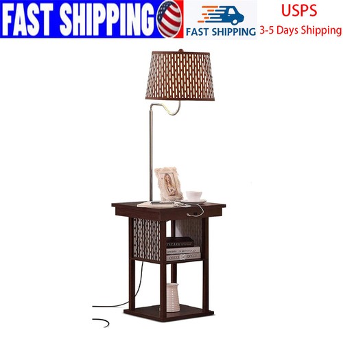 Side table lamp combo usb - table,